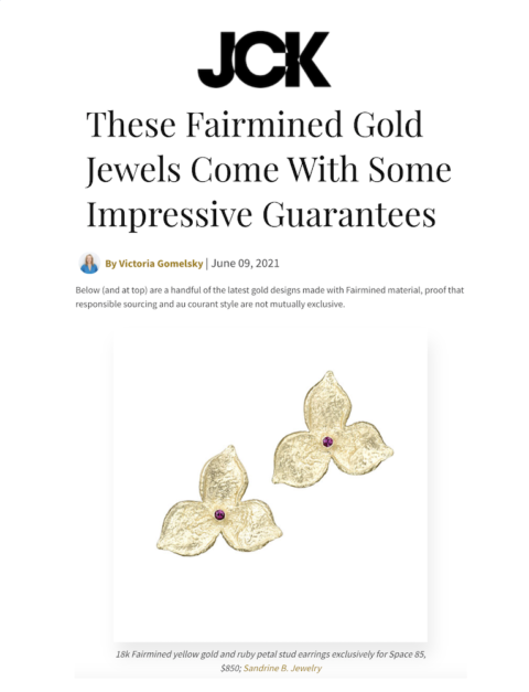 JCK — Space85 Jewelry