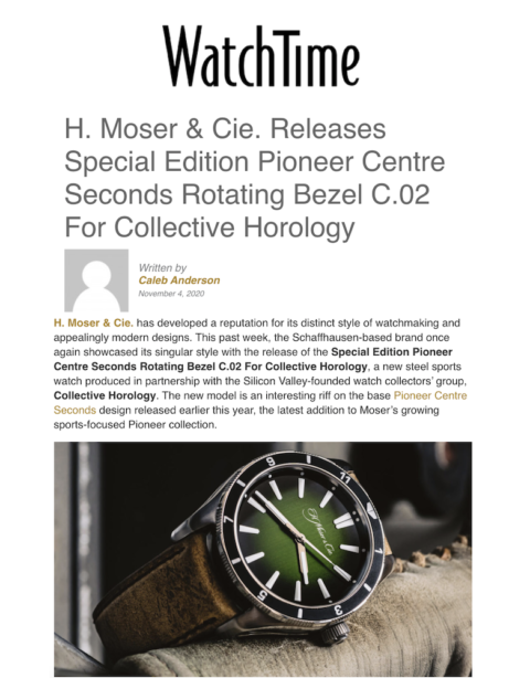 WatchTime — Collective Horology